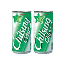 칠성사이다 탄산 210ml 30캔, 30개