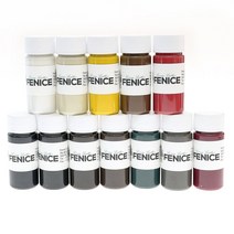 가죽공예 - 이태리 페니체 기리메-가죽단면 마감제 *칼라 용량 선택가능* 엣지코트, 80ml, UW13/8-투명유광