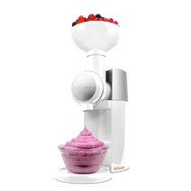 소프트 아이스크림 기계 소프트아이스크림 콘아이스크림 메이커 큰보스 Swirlio 아이스크림 기계 냉동고 과, 02 Red_02 220v