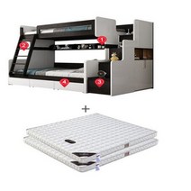 아동침대 2층벙커 유아 아이 낮은 어린이 침대 모던 디자인 새로운 스타일 핫, 10.침대 D 2 매트리스  두 배