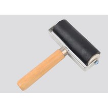 중학생 고무판화문지르개 도배롤러 문지르개 붙이는 정렬 판화 롤러 미술재료 누르기, 6cm