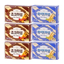 초코하임 47g x 3개 +화이트하임 47g x 3개 (총6개)디저트 간식 초코하임