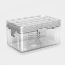 다기능 빨래비누 비누곽 비눗갑 손빨래 세탁비누 핸즈프리 비누 거품기 비누상자 거품 보관 배수, 회색(Gray)