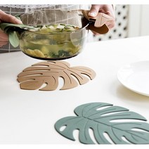 엔템 실리콘 플레이트 냄비받침대 실리콘냄비받침 컵받침, 토끼