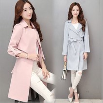 벨트 오픈 트렌치가디건
