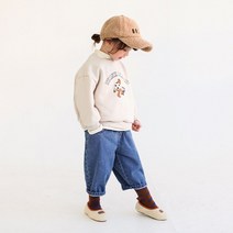 메르시보꾸 윈터요크진 겨울아동청바지 D2029
