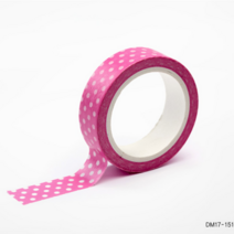 마스킹테이프 접착력좋은 디자인박스테이프 핑크 15x10