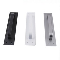 GDO6648 알루미늄 그랜저판 손잡이 (흑색) 주택 대문 현관문 가구손잡이/서랍손잡이/싱크대손잡이/신발장손잡이