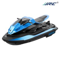jjrc s9 미니 rc 보트 1:14 2.4g 원격 제어 레이싱 오토바이 더블 모터 속도 차량 rc 선박 야외 모터 보트 장난감, s9 블루