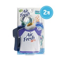 애경 홈즈 에어후레쉬 리프레쉬 옷장용 방향제 아쿠아 향, 32g, 2개