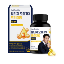 뉴트리원 라이프 알티지 오메가3 프리미엄 맥스, 100정, 5개