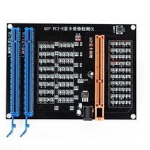 그래픽카드 CPUAGP PCI-E X16 이중 목적 소켓 테스터 디스플레이 이미지 비디오 카드 검사기 그래픽 진단