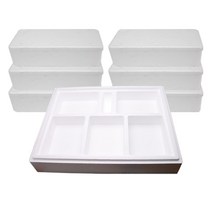 스티로폼박스 백색 가스치환5칸 MAP5 7개