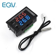 센서 모듈 부품 1pcs w2809 w1209wk 디지털 led 온도 조절기 온도 컨트롤러 스마트 온도 센서 보드 모듈 12v dc + 방수 ntc 센서, 없음