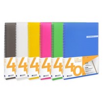 아이콘스프링화일-40P [선택] 부동산 화일 문구 사이트 서류파일 용품 사무 문방구, 백색