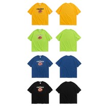 테크닉 오버핏 라운드 반팔 티셔츠 tee [스트릿 명품 편집샵 람스]