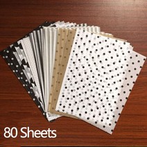 여러 가지 빛깔의 A5 인쇄 티슈 페이퍼 레트로 포장 공예 북마크 논문 축제 선물 꽃 가방 DIY 재료, 01 Wrapping Paper