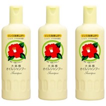 Oshima Camellia 오시마 카멜리아 오일 샴푸 400ml 3팩