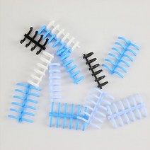 루즈링 바인더링 링 10color 6공 4공 루즈리프 제본 클릭링, 10mm/4공/블랙, 10mm_4공_블랙