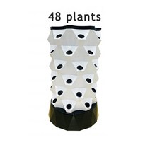 식물재배기 모종트레이 모종판 가정용스마트팜 가정용식물재배기 파인애플 타워 실내 온실 수경법 수직 정원 장비 재배 시스템 상추 딸기 48 식물, 6층 48식물, 01 6-Layer 48 Plants