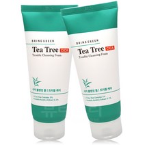 브링그린 티트리 시카 트러블 클렌징 폼 200mL 더블 여드름피부완화도움기능성