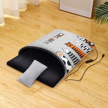 애완 동물 전기 침대 및 매트 커버 USB 난방 패드 고양이 개 담요 소파 따뜻한 쿠션 침낭 바닥 보호, 엘, 직사각형 발