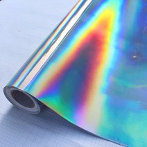 30x100cm 실버 레이저 크롬 도금 비닐 홀로그램 자동 자동차 랩 필름 레인보우 바디 장식 스티커 시트 데칼, Silver, 30cmx100cm