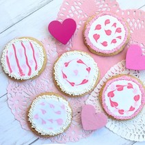 화이트 데이 수제 캔디 초콜릿 쿠키 만들기 DIY 세트 노오븐 에어프라이어