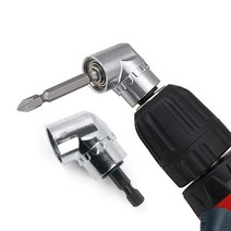 앵글드라이버 코너 ㄱ자 각도 전동 틈새드라이버 드라이버 어댑터 비트 육각 앵글 가능한 도, 1510