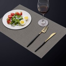 식당 테이블 식탁 수저 식탁보 세팅지 셋팅지, 색상, 브라운