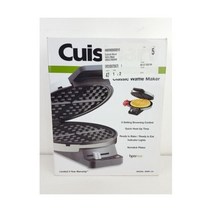 쿠진아트 WMR-CA 라운드 클래식 와플 메이커 BPA Free NEW in Box