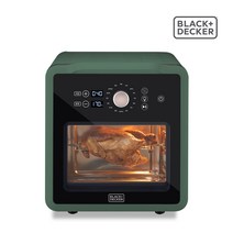 블랙앤데커 대용량 오븐 에어프라이어 18L BXEO2103-A/BXEO2106-A/BXEO2107-A/BXEO2108-A, 블랙앤데커 에어프라이어 BXEO2108-A 딥그린