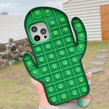 수나르 아이폰SE3 SE2 XR XS 맥스 X 8 7 6 플러스 캐릭터 푸쉬팝 팝잇 실리콘 케이스, 선택완료, 아이폰6플러스/6S플러스/spc215 레드가재