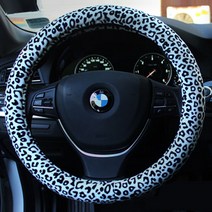 겨울 핸들커버 7종 스웨이드 양모 따뜻한, 6. 레오파드 스웨이드 핸들커버 - 브라운