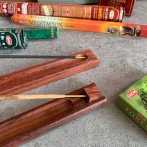 로즈우드 인센스스틱홀더 각도조절 인센스홀더 향받침 _[마크트], 나그참파