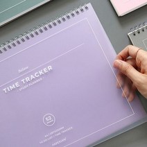 일주일의 공부시간을 한 눈에 확인 스터디 플래너, 단품