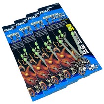 백경 문어낚시 싹쓸이채비 4세트, 사각 케이무라 파이프 BK-885