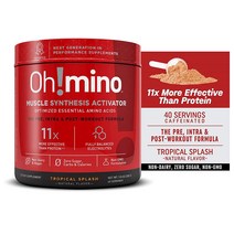 Oh!mino Muscle Synthesis Activator Amino Acids 머슬 신써시스 액티베이터 아미노산 9.8oz