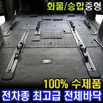 자동차 전체바닥(중형) 화물승합전용 장판 매트 커버, 화물승합6인 A그레이