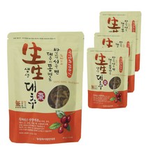 생생대추 40gX4봉 대추과자 대추채 건대추칩, 4개