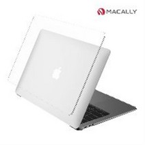 맥컬리 2018~2020년 맥북에어 13인치용 클리어 투명 보호케이스 AIRSHELLRET13C