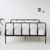 마켓비 RELLY 침대 퀸 150200 KS1012BD/3, 매트블랙