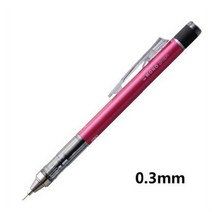 전시 일러스트 시각디자인 Tombow-모노 그래프 샤프 펜슬 0.3mm 0.5mm 일본 제품, 04 03mm Pink