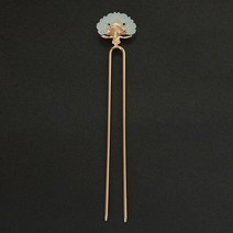 옥 머리핀 복고풍 중국 스타일 단순 매일 통근 고대-93567