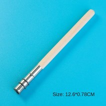 미술재료 용품 드로잉 조정 가능한 듀얼 헤드 싱글 연필 연장 익스텐더 홀더 스케치 학교 그림 미술 용품, 02 Wood