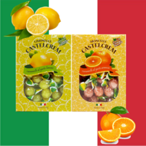 포지타노 캔디 레몬 오렌지 사탕 500g 임산부 입덧 다이어트 아이셔 카스텔크렘, 오렌지 500g