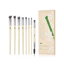 Jessup 비건 메이크업 브러시 세트 브러시 세트 벌리우드 12pcs T327, B-8pcs