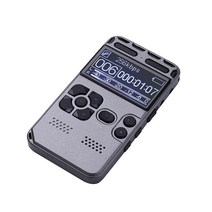 음성 녹음기 HD 1536KBPS 디지털 사운드 보이스 딕터폰 W MP3 플레이어 녹음 펜 35h 감소, 01 8GB