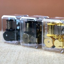 뮤직박스 자동태엽 클래식 미니오르골 조카선물 서재, 1-오르골-캐논