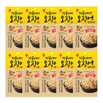 썬푸드 땅콩버터맛오징어 25g 10봉지 /재구매, 썬푸드 땅콩버터맛오징어 25g 10